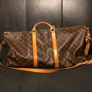 💯AUTHENTIC used Keepall 55 w/strap